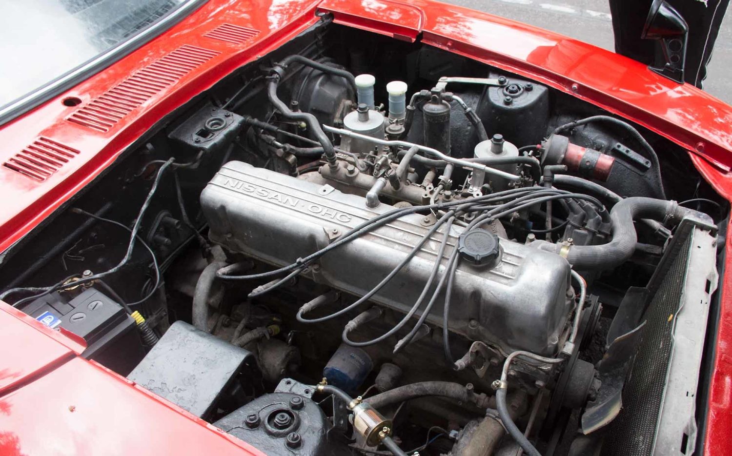 motor del Datsun 280z

